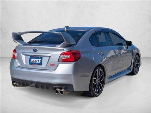 Ice Silver Metallic 2020 Subaru WRX STI Limited w/Wing