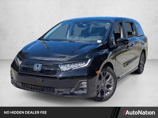 Crystal Black Pearl 2025 Honda Odyssey Touring