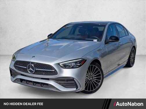 Cirrus Silver Metallic 2023 Mercedes-Benz C-Class Sedan