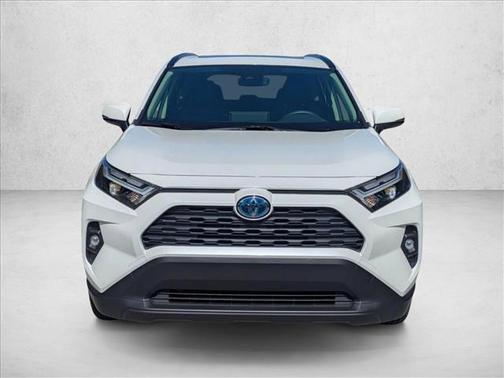 Blizzard Pearl 2022 Toyota RAV4 Hybrid XLE Premium