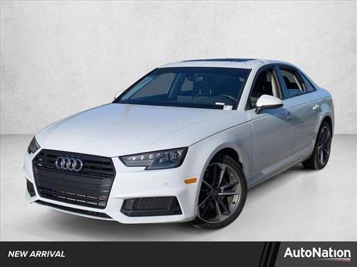 Glacier White Metallic 2019 Audi A4 40 Premium