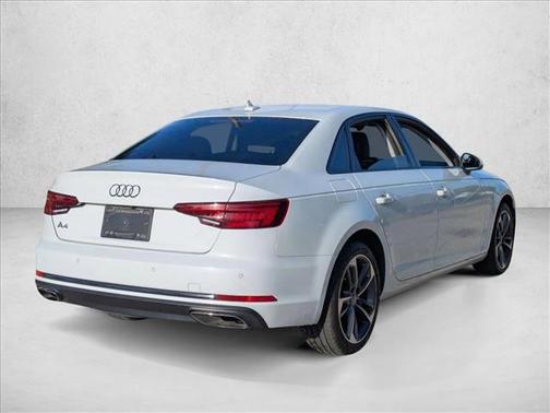 Glacier White Metallic 2019 Audi A4 40 Premium
