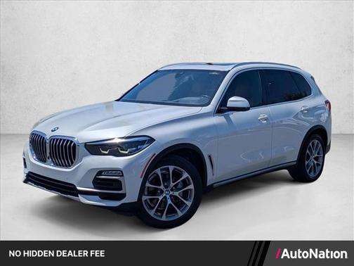 Mineral White Metallic 2019 BMW X5 xDrive40i
