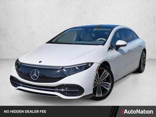 Polar White 2023 Mercedes-Benz EQS 450 4MATIC