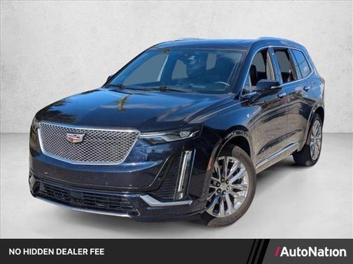 Dark Moon Blue Metallic 2021 Cadillac XT6 Premium Luxury FWD