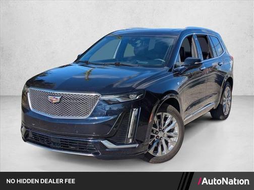 Dark Moon Blue Metallic 2021 Cadillac XT6 Premium Luxury FWD