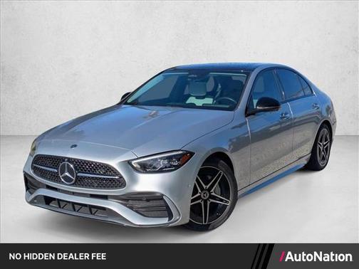 Cirrus Silver Metallic 2024 Mercedes-Benz C-Class C 300 4MATIC