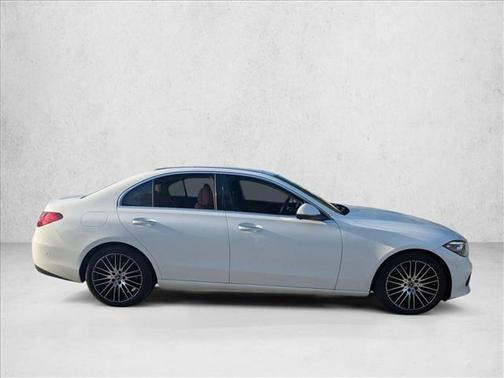 White 2025 Mercedes-Benz C-Class C 300 4MATIC