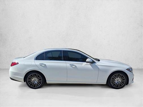 White 2025 Mercedes-Benz C-Class C 300 4MATIC