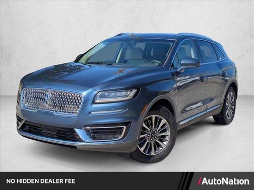 Blue Diamond Metal 2019 Lincoln Nautilus Select