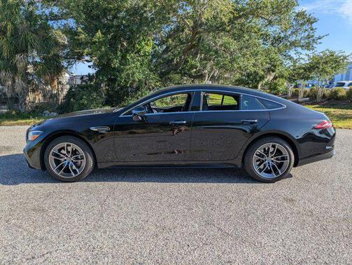 Obsidian Black Metallic 2026 Mercedes-Benz AMG GT 43 4-Door
