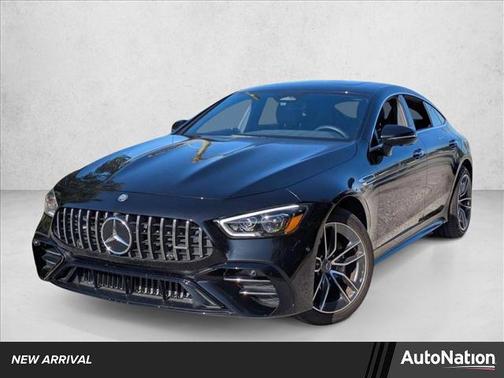 Obsidian Black Metallic 2026 Mercedes-Benz AMG GT 43 4-Door