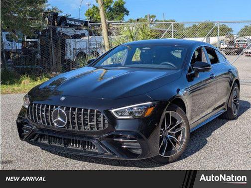 Obsidian Black Metallic 2026 Mercedes-Benz AMG GT 43 4-Door