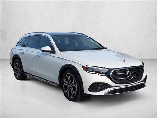 Polar White 2025 Mercedes-Benz E-Class E 450 4MATIC All-Terrain