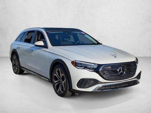 Polar White 2025 Mercedes-Benz E-Class E 450 4MATIC All-Terrain