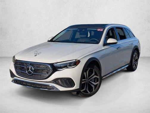 Polar White 2025 Mercedes-Benz E-Class E 450 4MATIC All-Terrain
