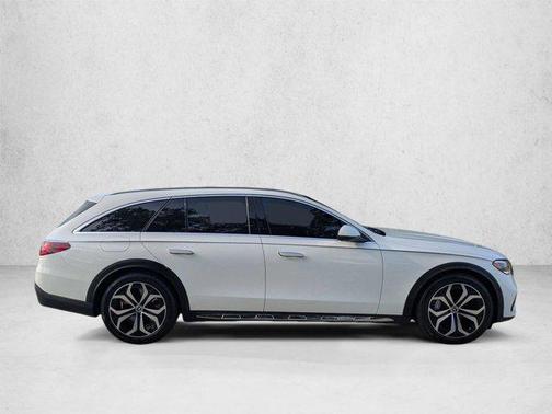 Polar White 2025 Mercedes-Benz E-Class E 450 4MATIC All-Terrain