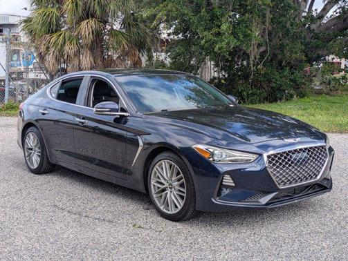 Adriatic Blue 2021 Genesis G70 2.0T RWD