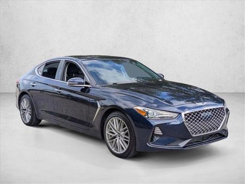 Adriatic Blue 2021 Genesis G70 2.0T RWD