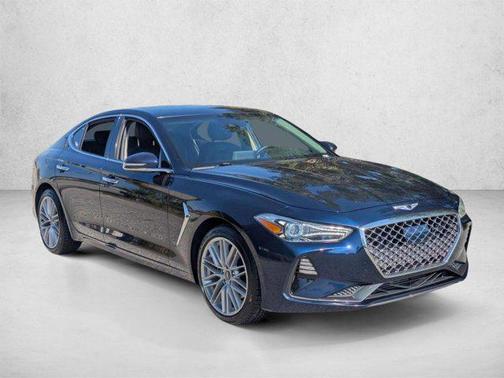 Adriatic Blue 2021 Genesis G70 2.0T RWD