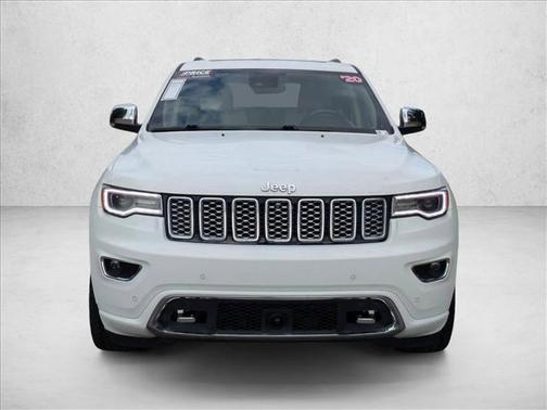 Bright White Clearcoat 2020 Jeep Grand Cherokee Overland