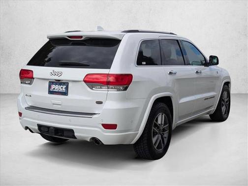 Bright White Clearcoat 2020 Jeep Grand Cherokee Overland