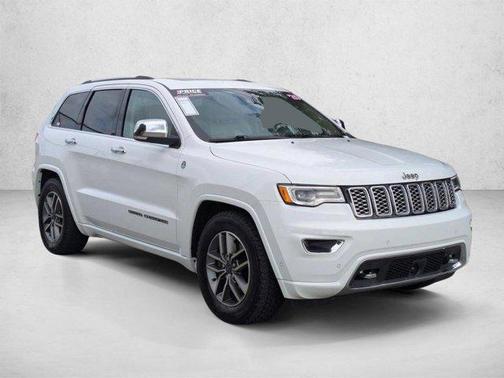 Bright White Clearcoat 2020 Jeep Grand Cherokee Overland