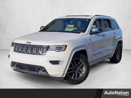 Bright White Clearcoat 2020 Jeep Grand Cherokee Overland
