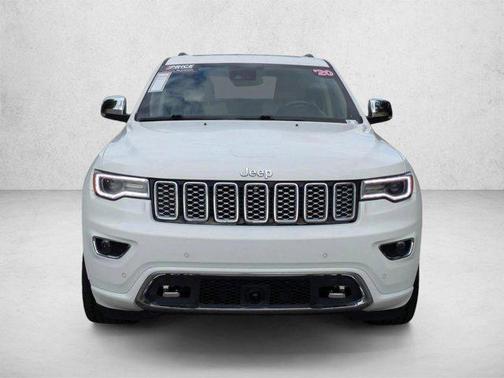 Bright White Clearcoat 2020 Jeep Grand Cherokee Overland