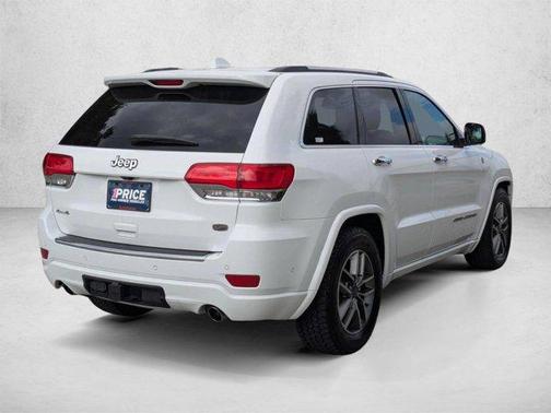 Bright White Clearcoat 2020 Jeep Grand Cherokee Overland