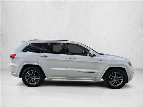 Bright White Clearcoat 2020 Jeep Grand Cherokee Overland