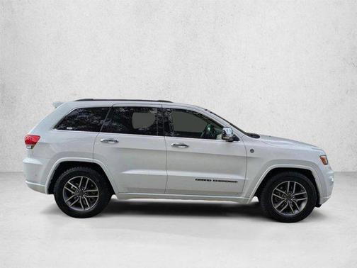 Bright White Clearcoat 2020 Jeep Grand Cherokee Overland
