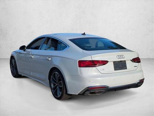 Glacier White Metallic 2022 Audi A5 Sportback 45 S Line Prestige