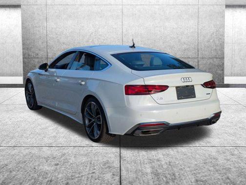 Glacier White Metallic 2022 Audi A5 Sportback 45 S Line Prestige