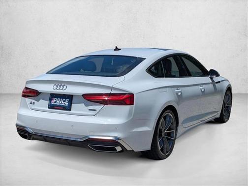 Glacier White Metallic 2022 Audi A5 Sportback 45 S Line Prestige