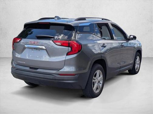 Satin Steel Metallic 2019 GMC Terrain SLE