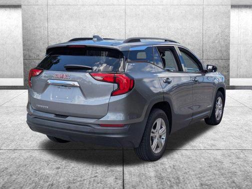 Satin Steel Metallic 2019 GMC Terrain SLE