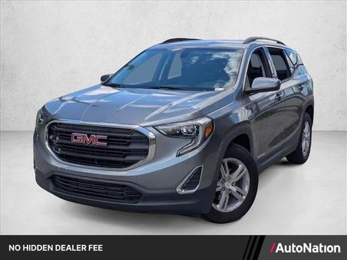 Satin Steel Metallic 2019 GMC Terrain SLE
