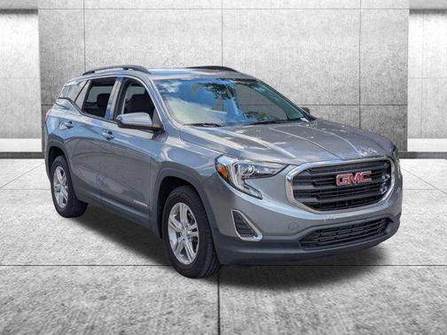 Satin Steel Metallic 2019 GMC Terrain SLE