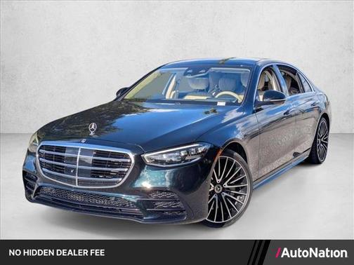 Emeraldgreen 2022 Mercedes-Benz S-Class 4MATIC