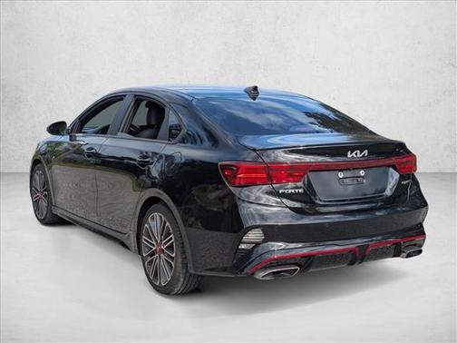 Aurora Black 2023 Kia Forte GT