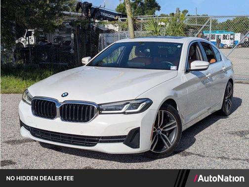 Alpine White 2021 BMW 530 530i