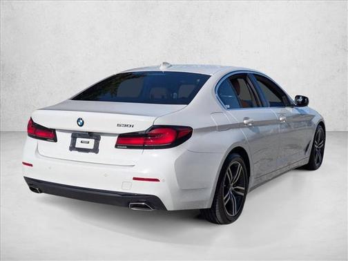 Alpine White 2021 BMW 530 530i