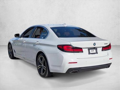 Alpine White 2021 BMW 530 530i
