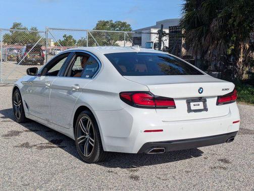 Alpine White 2021 BMW 530 530i