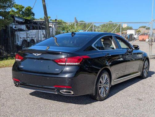 Caspian Black 2018 Genesis G80 3.8