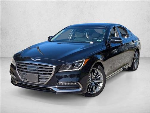 Caspian Black 2018 Genesis G80 3.8