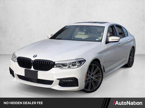 Alpine White 2020 BMW 540 xDrive