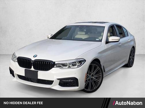 Alpine White 2020 BMW 540 xDrive