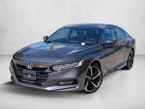 Modern Steel Metallic 2018 Honda Accord Sport